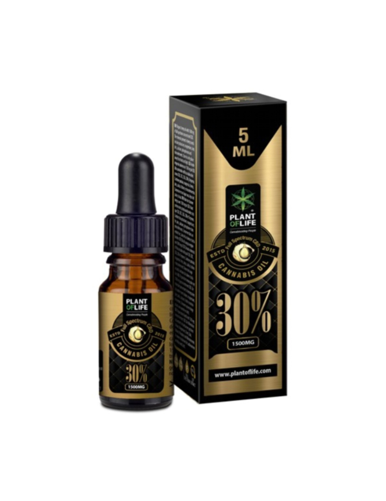 Konopný olej - 30% CBD - 5ml